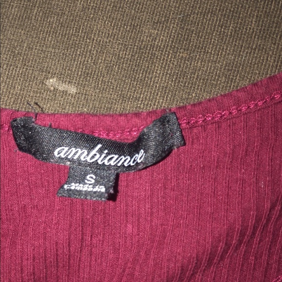 Maroon ambiance bodysuit size small - Picture 5 of 5